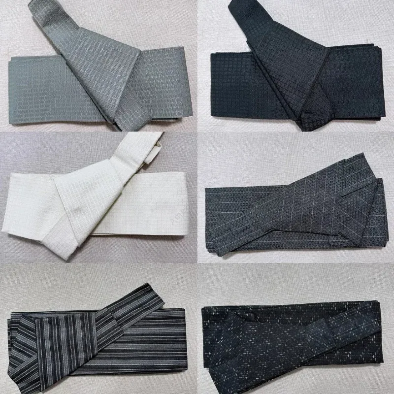 Japanese Men's Yukata Obi Belt - Traditional Japanese Men'S Formal Wear avaliação e preço