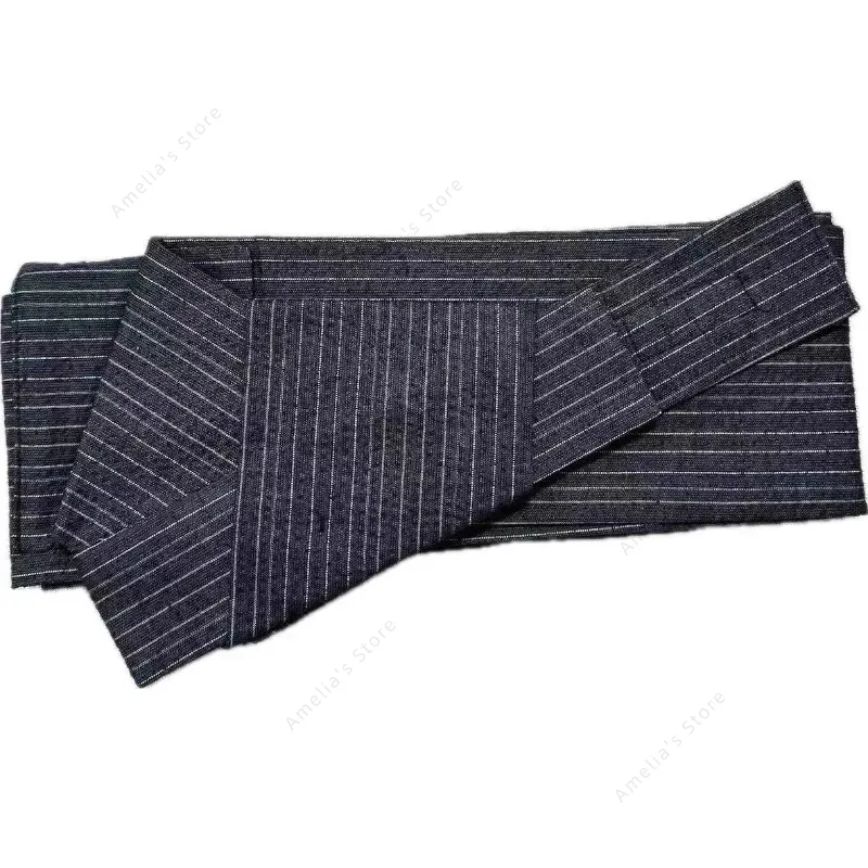 Japanese Men's Yukata Obi Belt - Traditional Japanese Men'S Formal Wear avaliação e preço