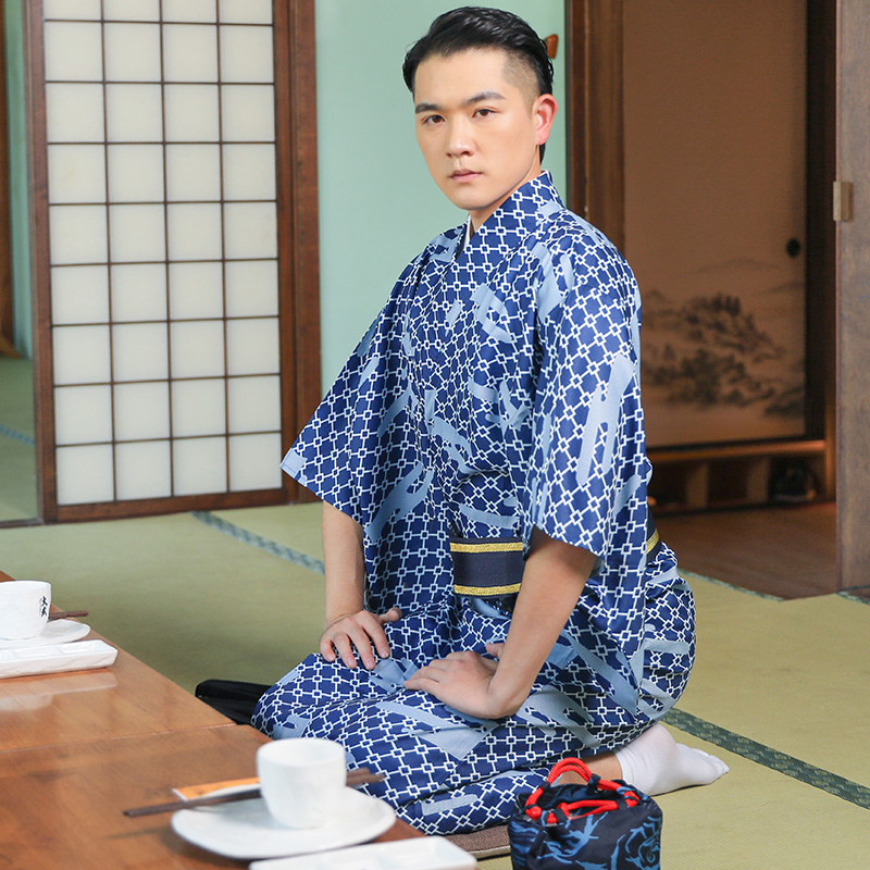 Summer Japanese Ethnic Clothin - Traditional Japanese Men'S Formal Wear avaliação e preço