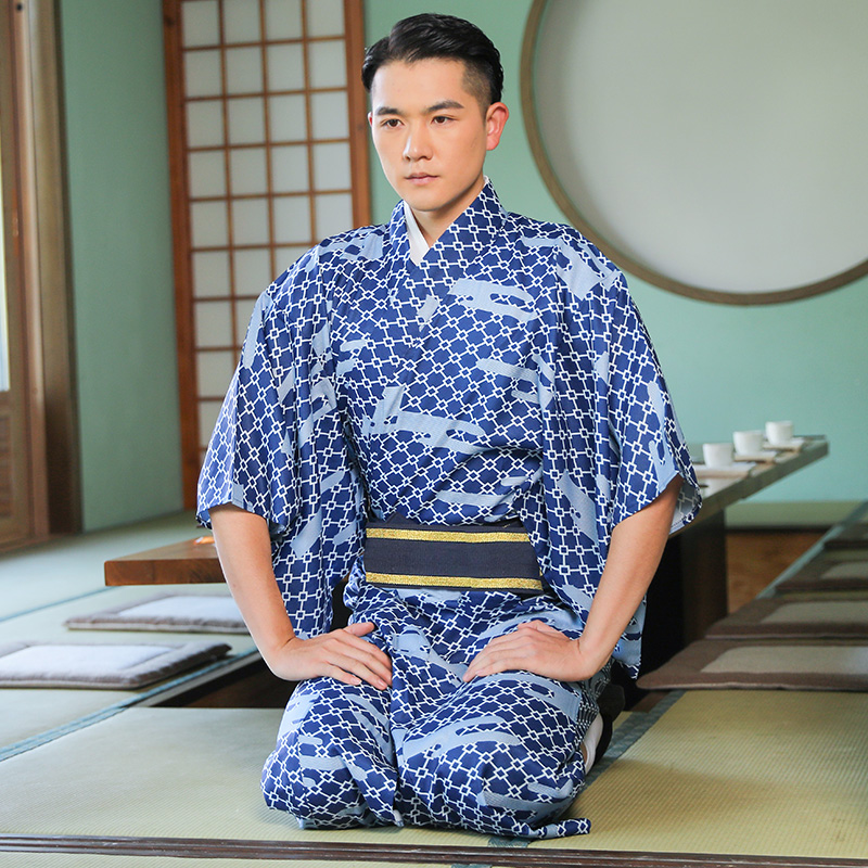 Summer Japanese Ethnic Clothin - Traditional Japanese Men'S Formal Wear avaliação e preço