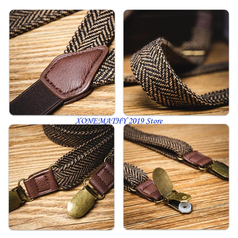 F42F Formal Men Suspenders 3 C - Suspender Clip Formal avaliação e preço
