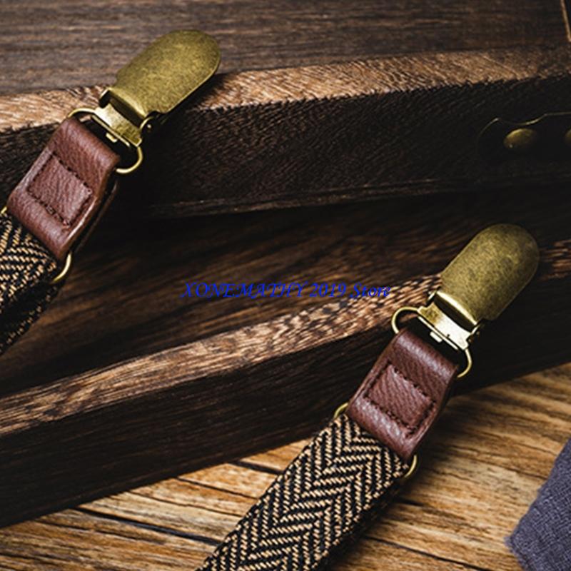 F42F Formal Men Suspenders 3 C - Suspender Clip Formal avaliação e preço