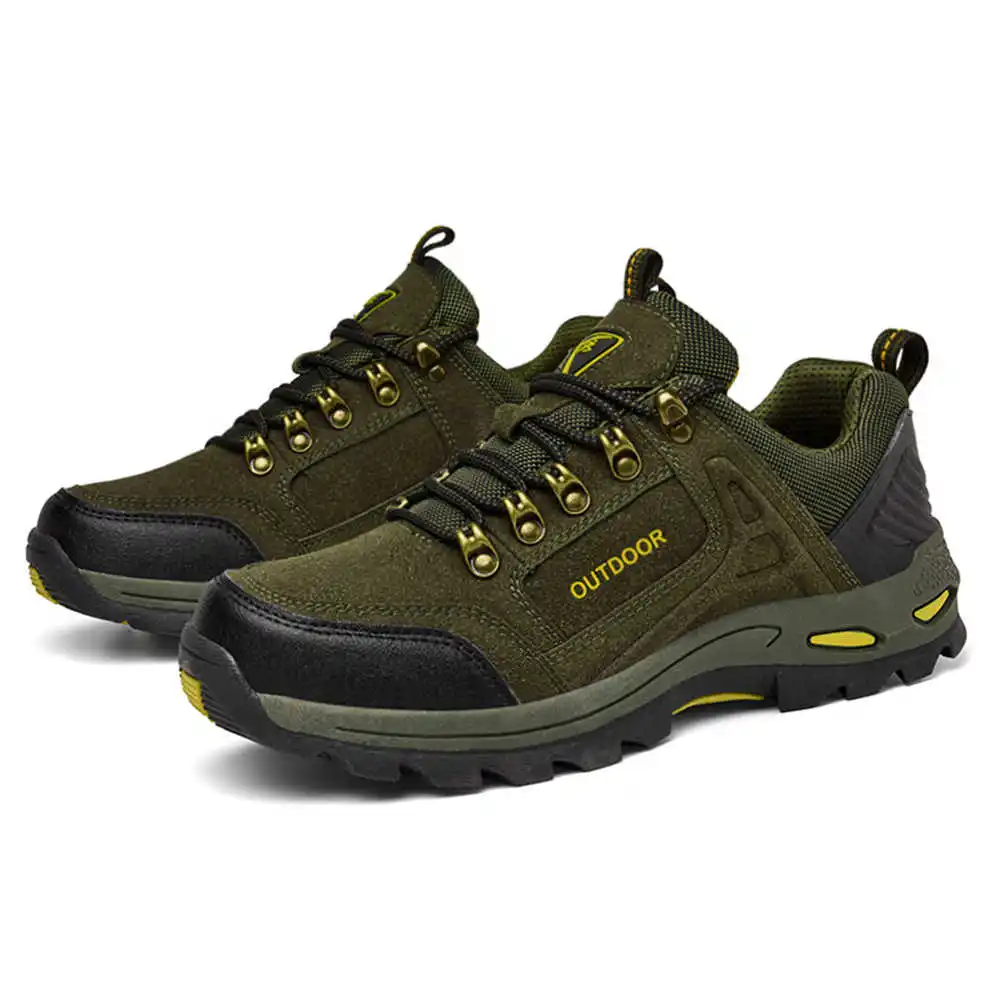 Non-slip Lace Up Hiking Tennis - Men Formal Wear Sale avaliação e preço