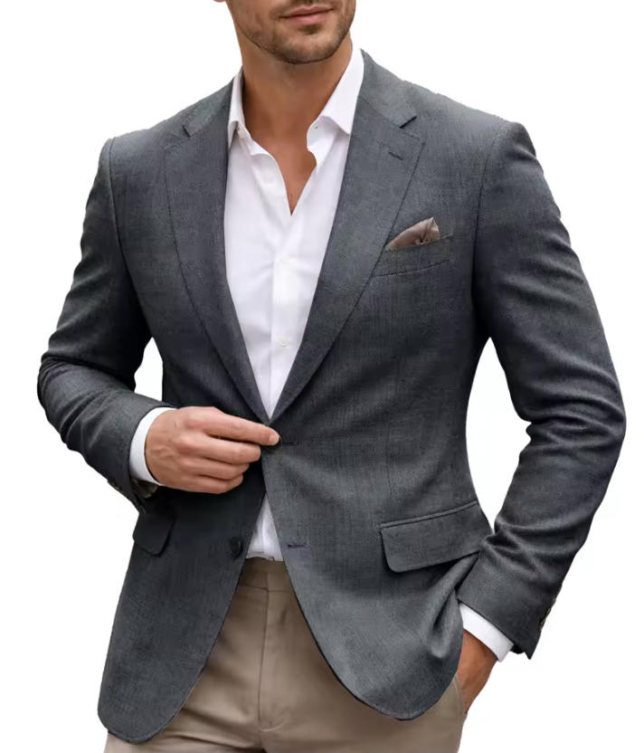 Only Men's Blazer 1PCS Slim Fi - Men Linen Formal Wear avaliação e preço