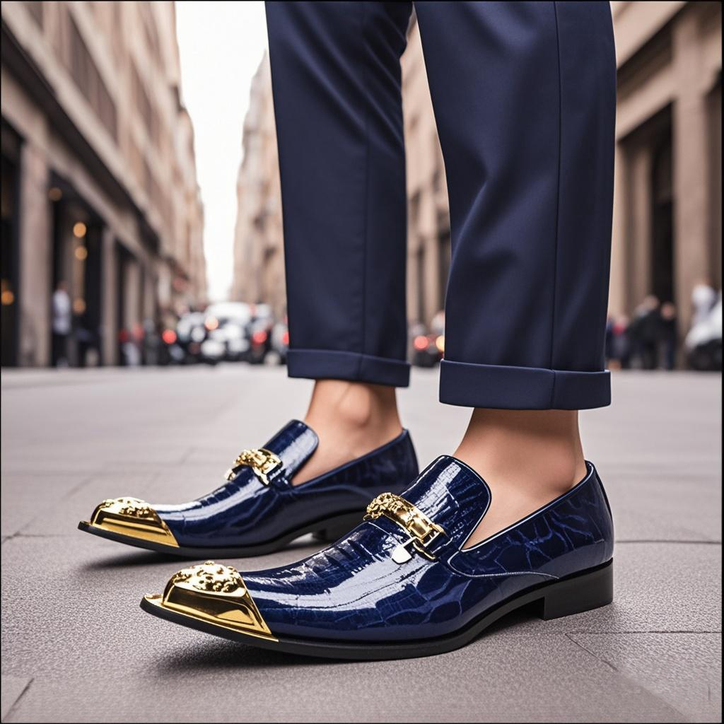 Spring and Autumn Crocodile li - Men Formal Wear Online avaliação e preço