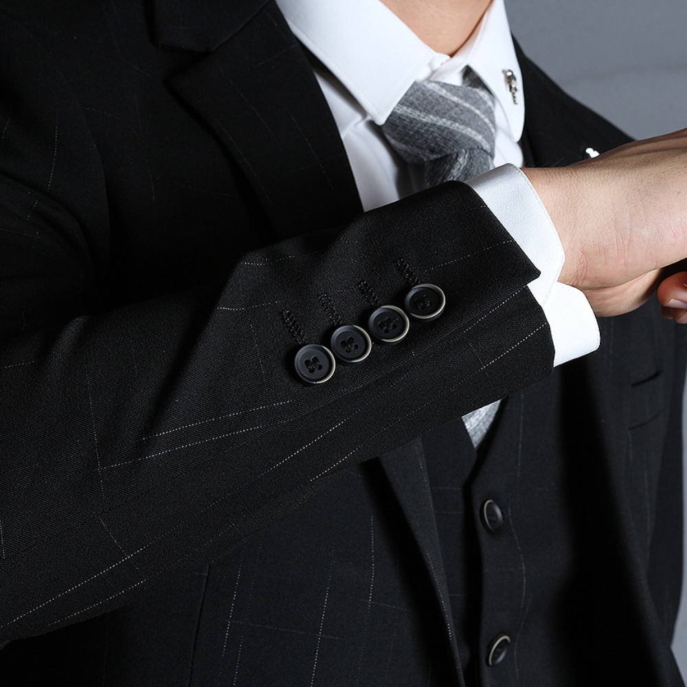 Decent Blazer Vest Pants Men's - Men Formal Wear Sale avaliação e preço