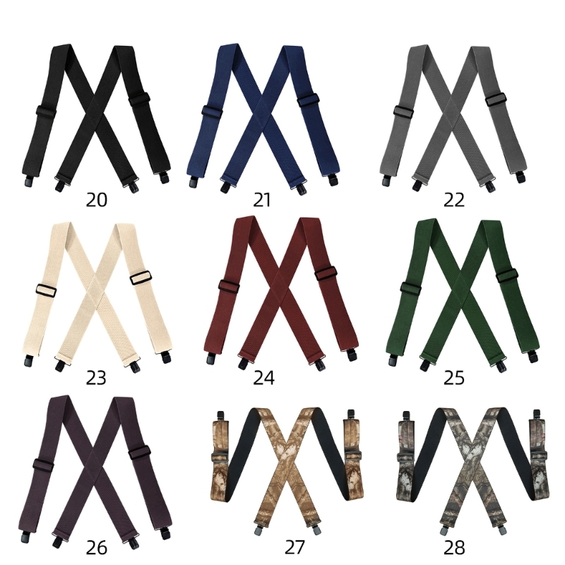 Work Suspenders for Men Women  - Suspender Clip Formal avaliação e preço