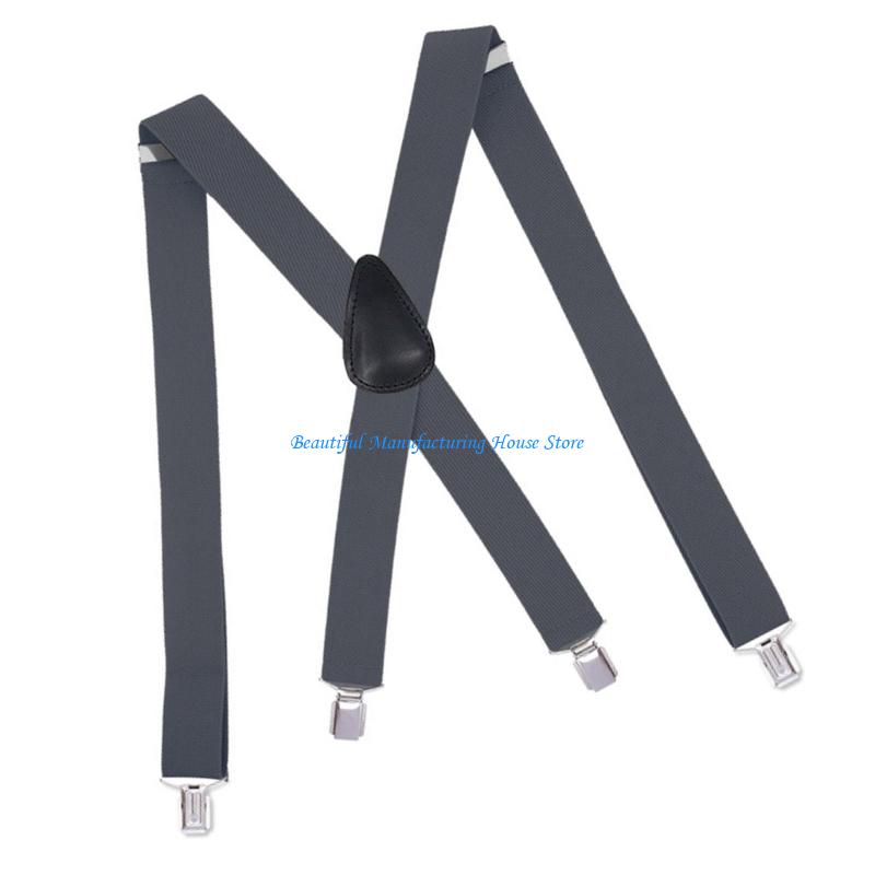 E56A Mens Dress Suspenders Adj - Suspender Clip Formal avaliação e preço