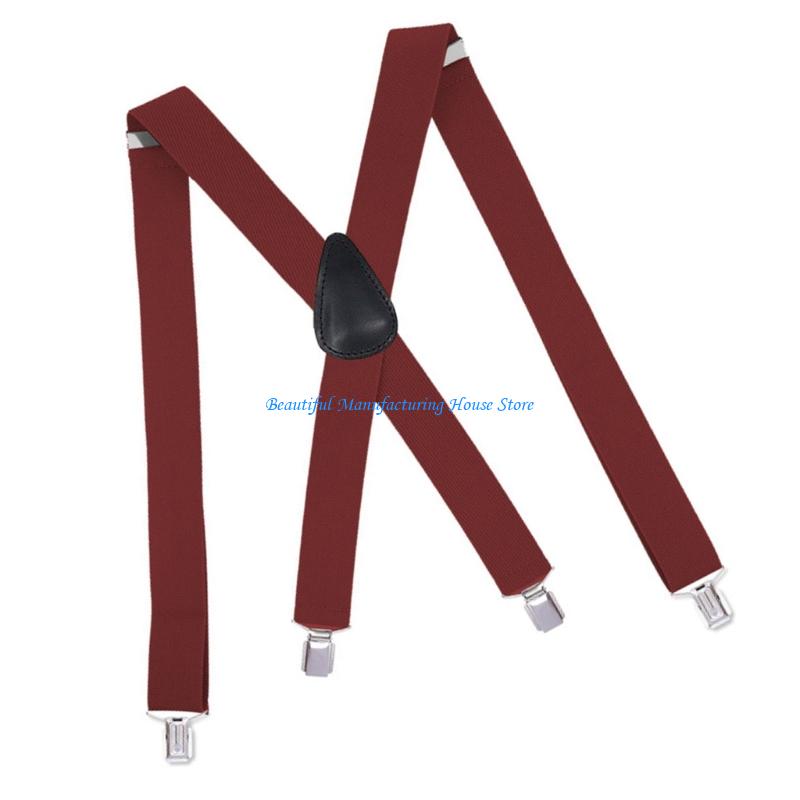 E56A Mens Dress Suspenders Adj - Suspender Clip Formal avaliação e preço