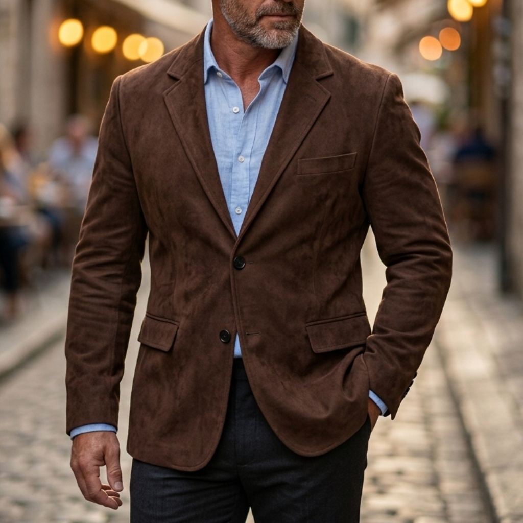Men's Vintage Smart Casual Sue - Men'S Vintage Formal Wear avaliação e preço