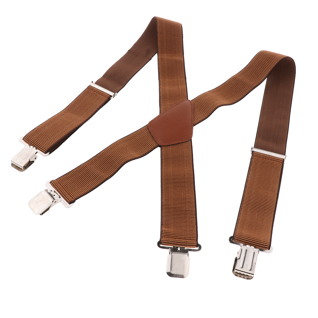 Adjustable Y-back Suspenders f - Suspender Clip Formal avaliação e preço