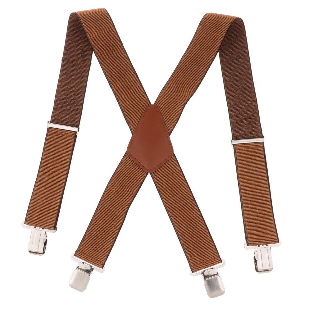 Adjustable Y-back Suspenders f - Suspender Clip Formal avaliação e preço