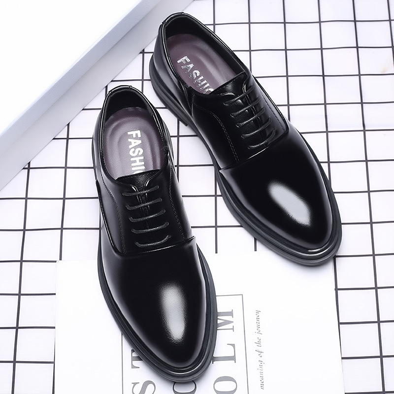 Men Dress Shoes Formal Oxfords - Men Formal Wear Dress avaliação e preço