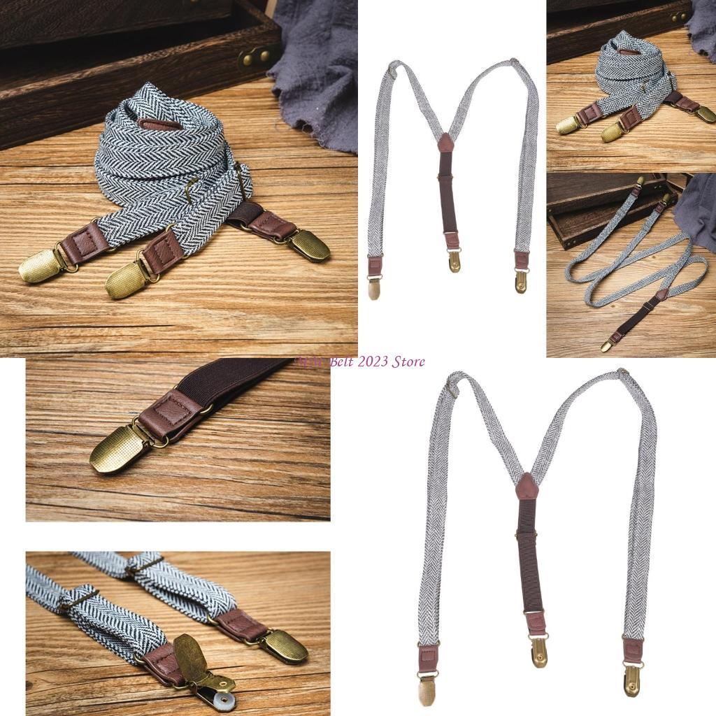 49ME Adult Suspenders with Met - Suspender Clip Formal avaliação e preço