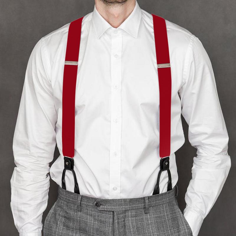 Adult Men Suspender Heavy Duty - Suspender Clip Formal avaliação e preço