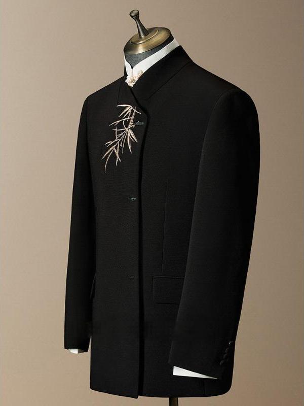 New Chinese Style Wedding Suit - Men Formal Wear Online avaliação e preço