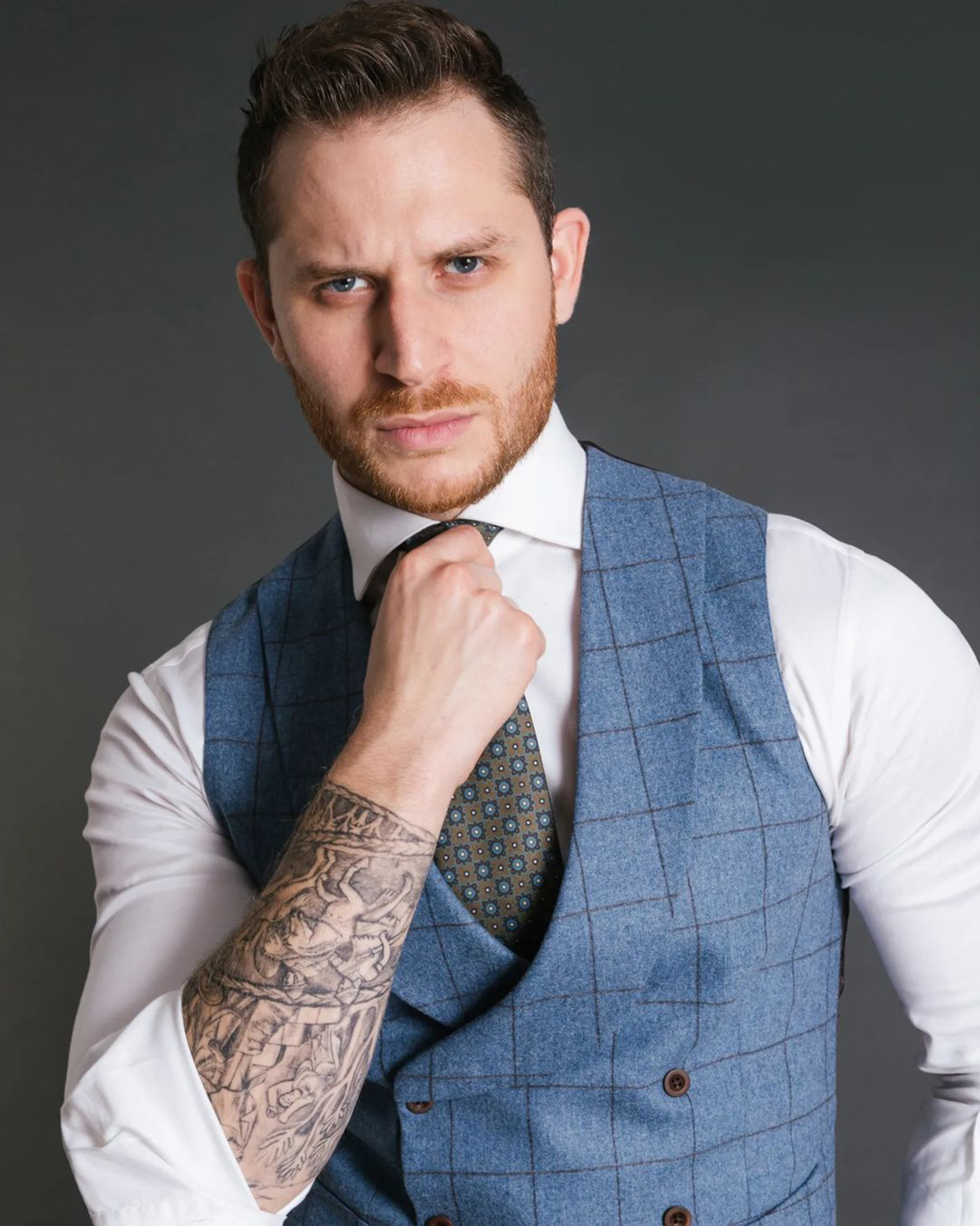 Blue Vintage Men Suit Tailor-M - Men'S Vintage Formal Wear avaliação e preço