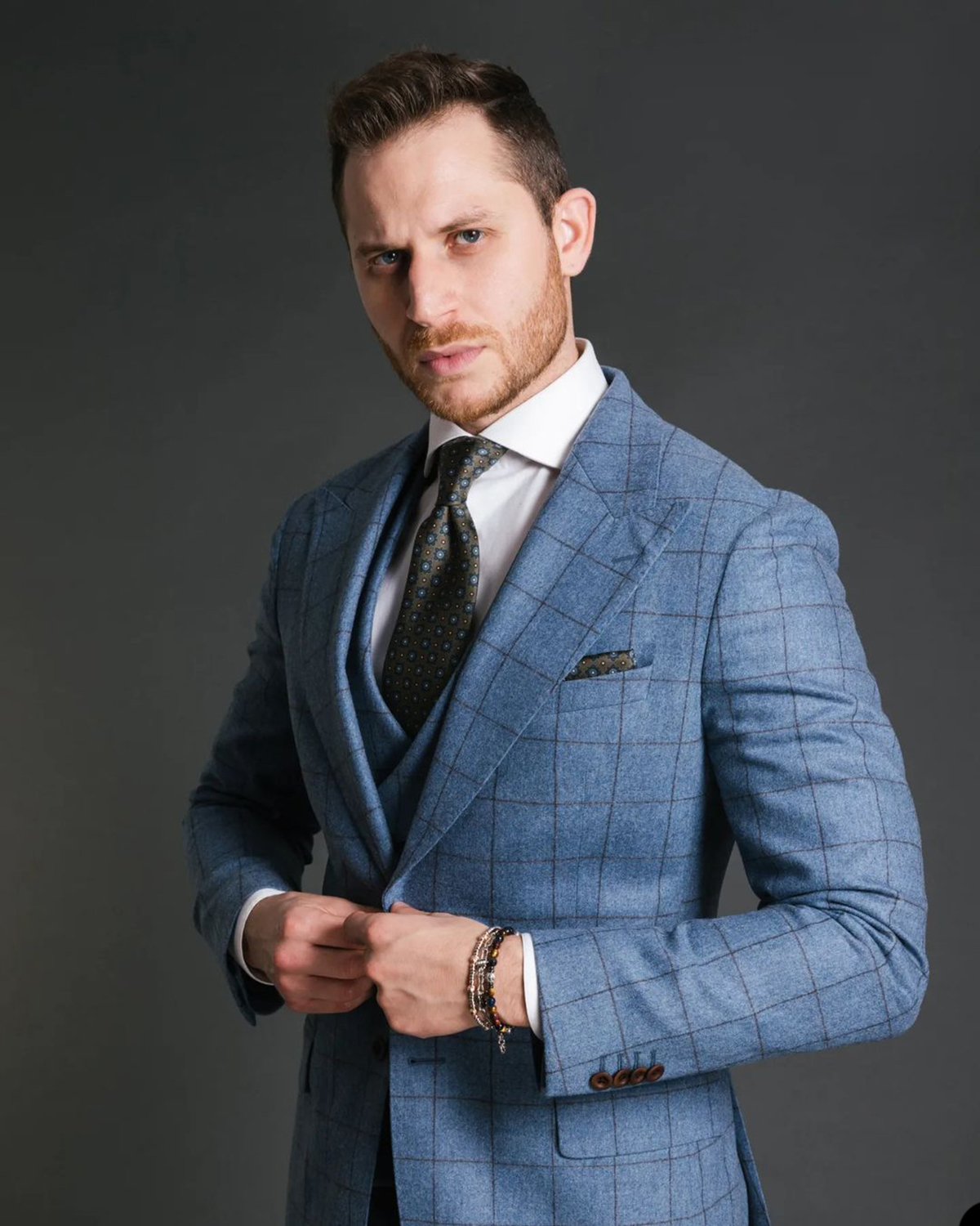 Blue Vintage Men Suit Tailor-M - Men'S Vintage Formal Wear avaliação e preço
