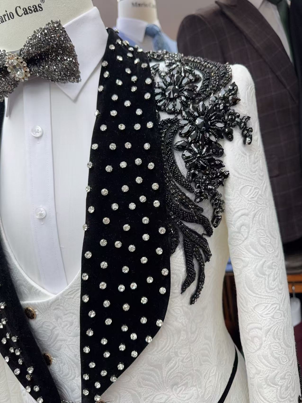 On Sale Luxurious Shawl Lapel  - Men Formal Wear Sale avaliação e preço