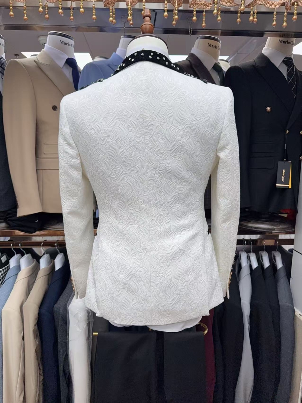 On Sale Luxurious Shawl Lapel  - Men Formal Wear Sale avaliação e preço