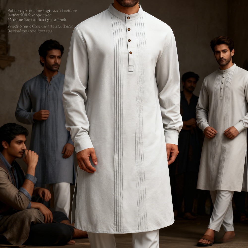 Men’s Arab Style Long Sleeve S - Men Linen Formal Wear avaliação e preço