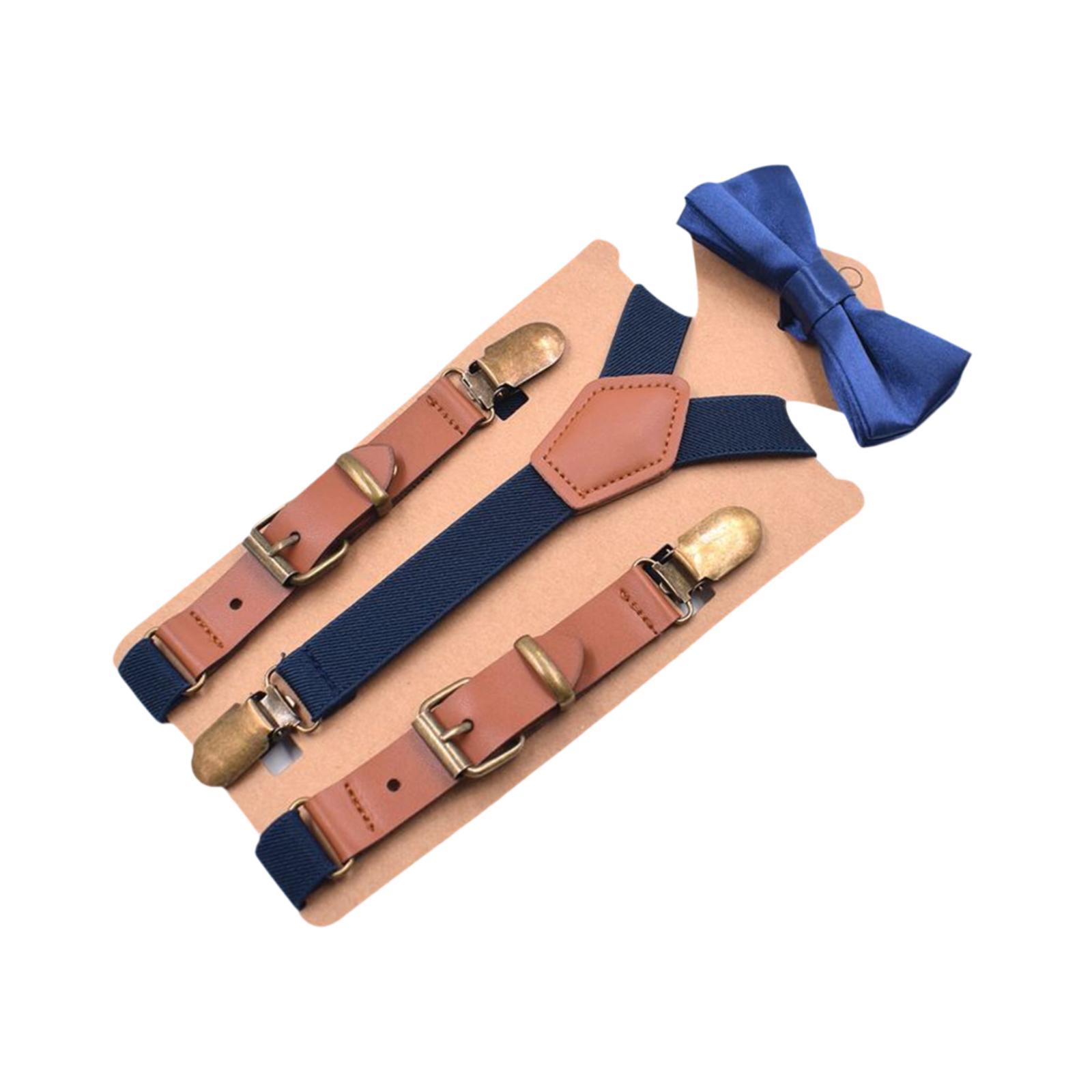 Kids Suspenders Adjustable 3 C - Suspender Clip Formal avaliação e preço