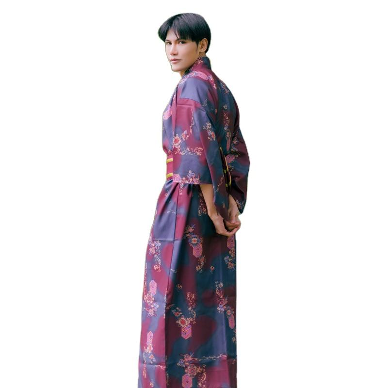 Japanese Ethnic Clothing Kimon - Traditional Japanese Men'S Formal Wear avaliação e preço