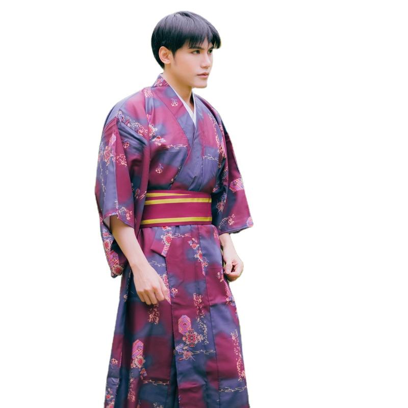 Japanese Ethnic Clothing Kimon - Traditional Japanese Men'S Formal Wear avaliação e preço