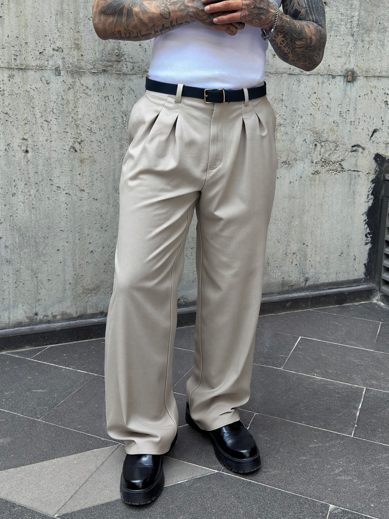 Men's Designer Dress Pants, Fa - Men Formal Wear Dress avaliação e preço