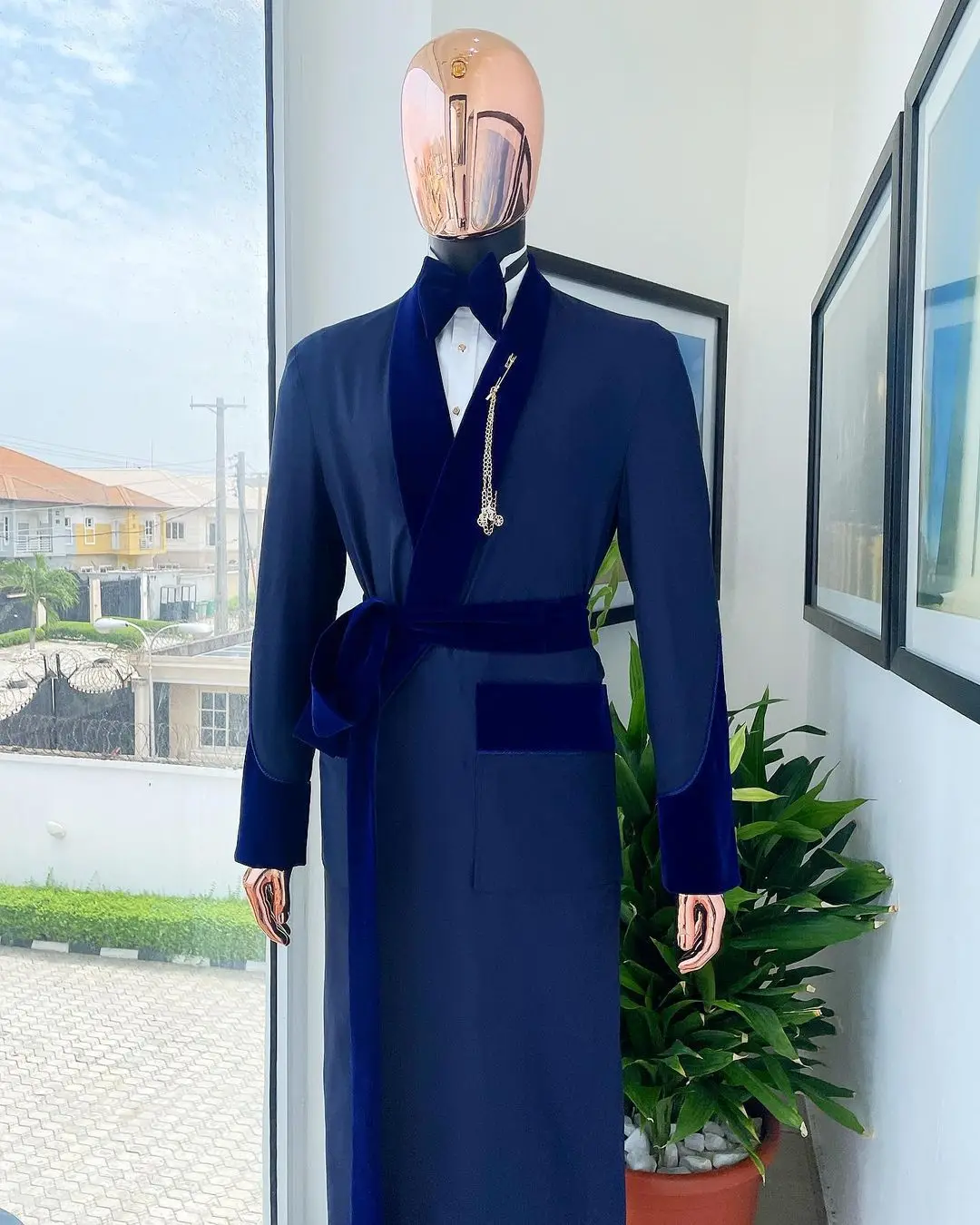 Tailor Made Royal Blue Men Sui - Men Formal Wear Dress avaliação e preço